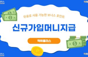 2025년 신규가입머니 즉시지급 사이트 추천 신규가입머니지급